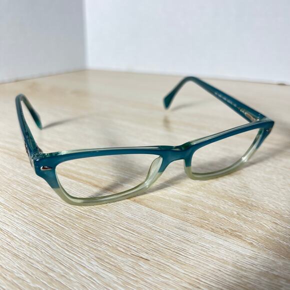 Ray-Ban RB5256 5109 Eyeglasses FRAMES ONLY Blue 52-16-135 main image 9